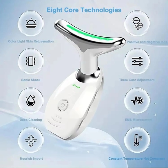 Face Skin Lifting & Firming Skincare Massager,1 Pcs Portable Facial Massage Tool - Picture 3 of 7